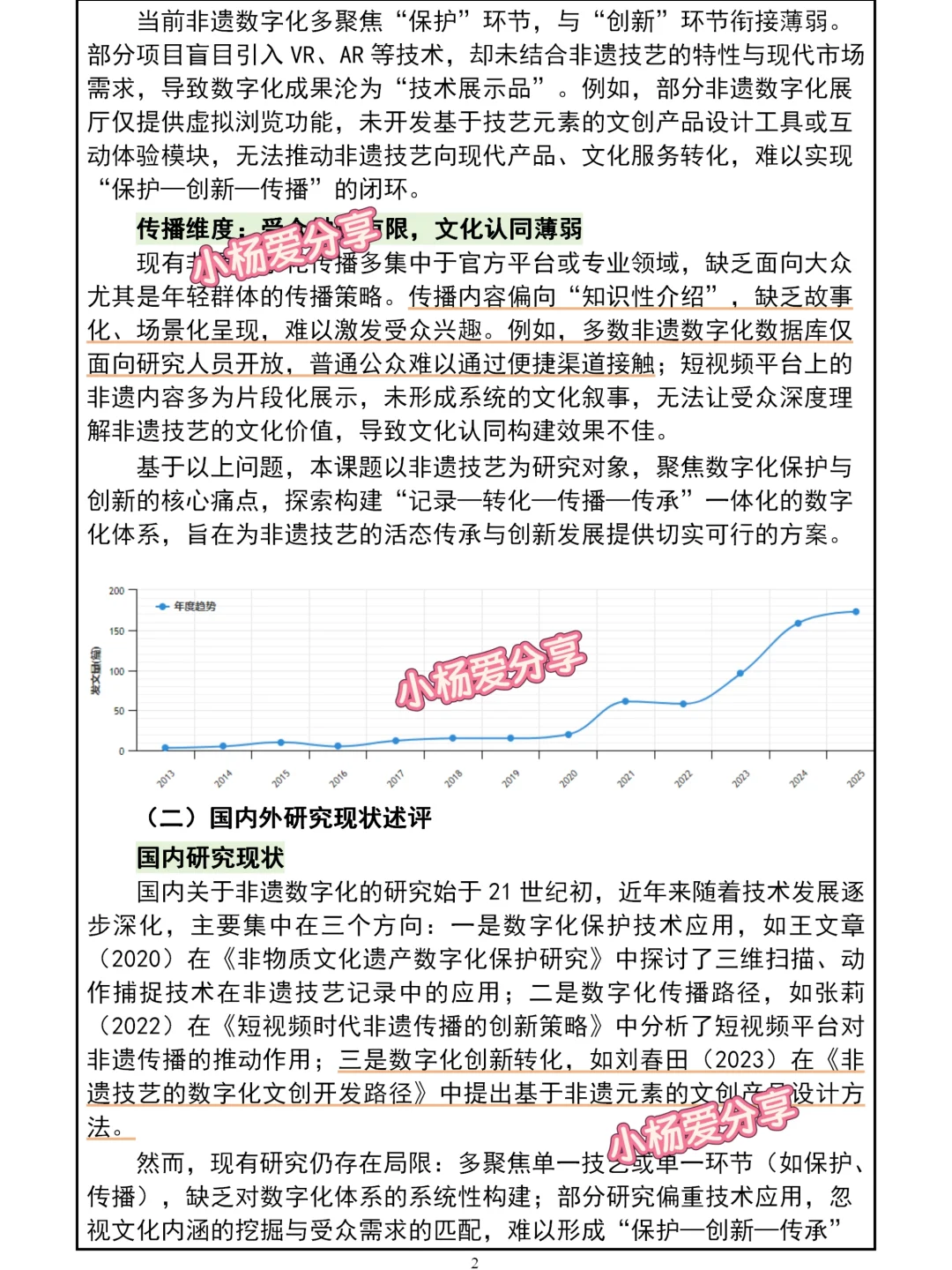 有被惊艳到！非遗+数字化保护课题申报书