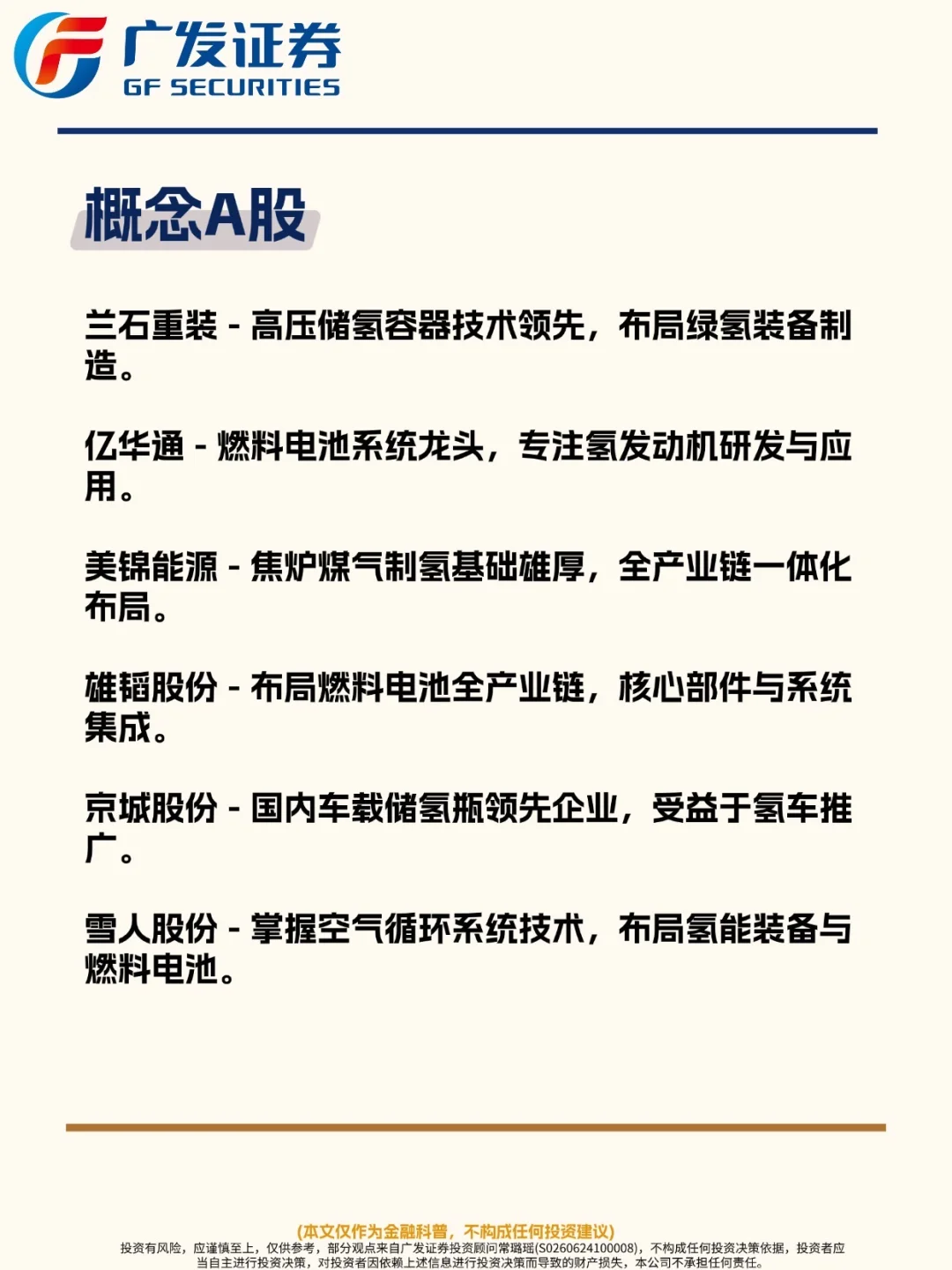氢能源概念——穿越周期，韧性向上！