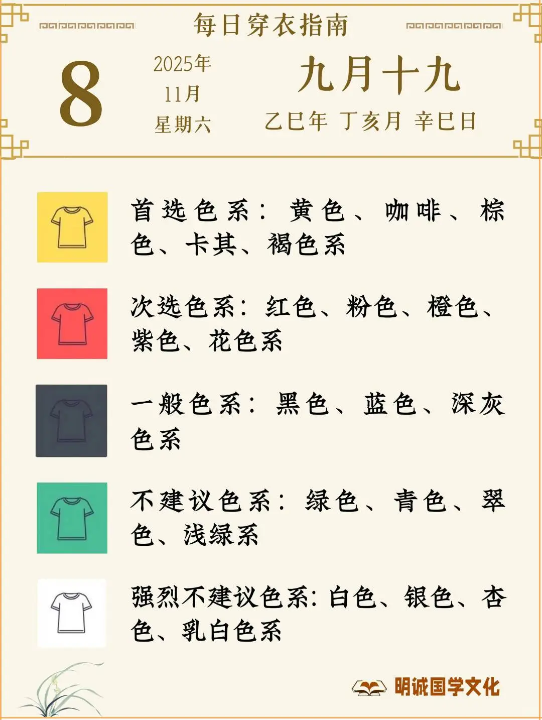 11月上旬 11月1日-11月15日穿衣指南