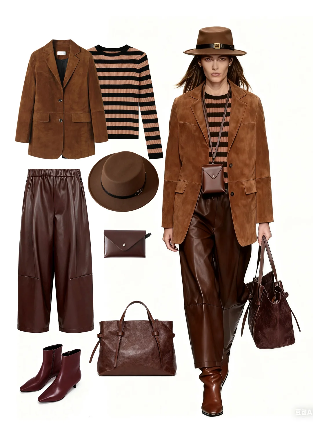 秋季最舒服的颜色穿搭—琥珀流光色穿搭