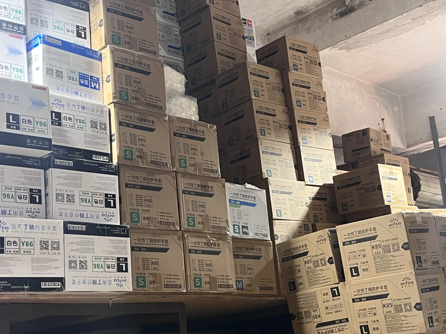 英科手套，PVC ，丁腈手套，食品厂，化工厂，