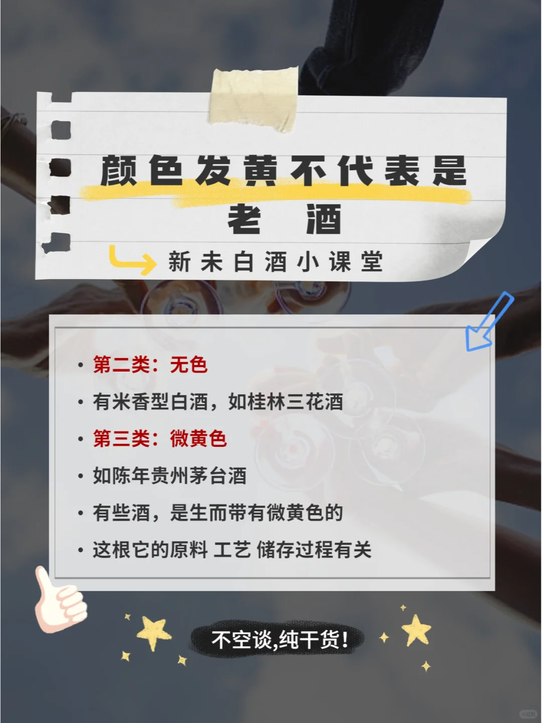 颜色发黄不代表是老酒