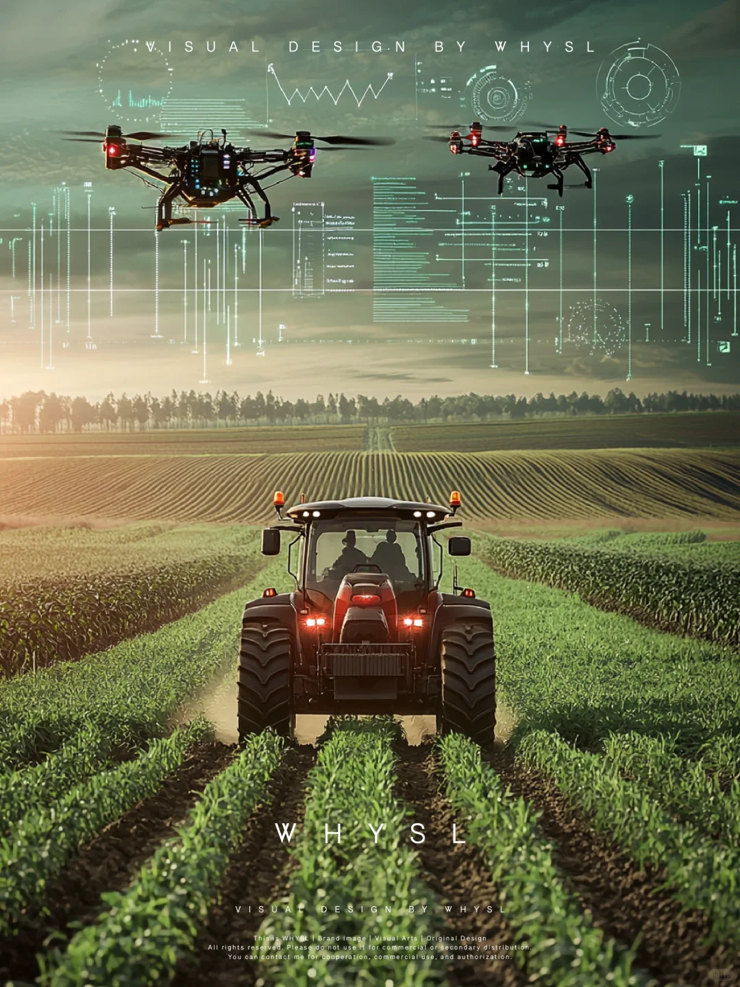 智慧农业|海报设计|视觉设计|素材分享