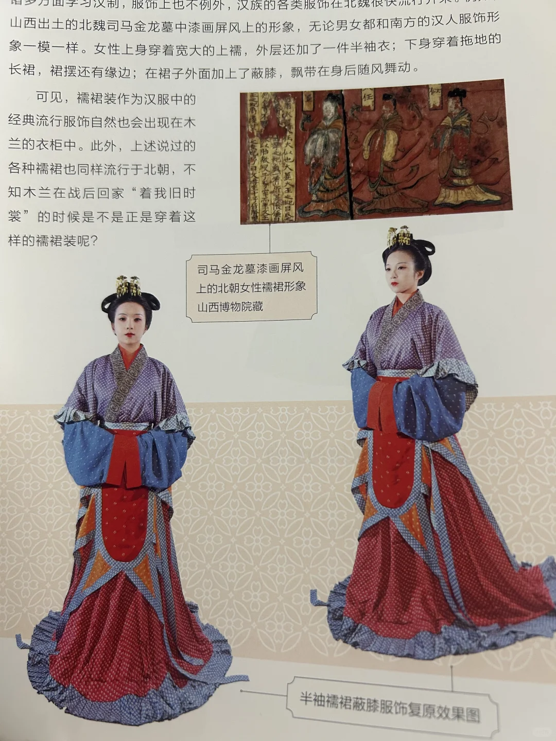 南北朝服饰｜民族融合的穿搭大秀✨