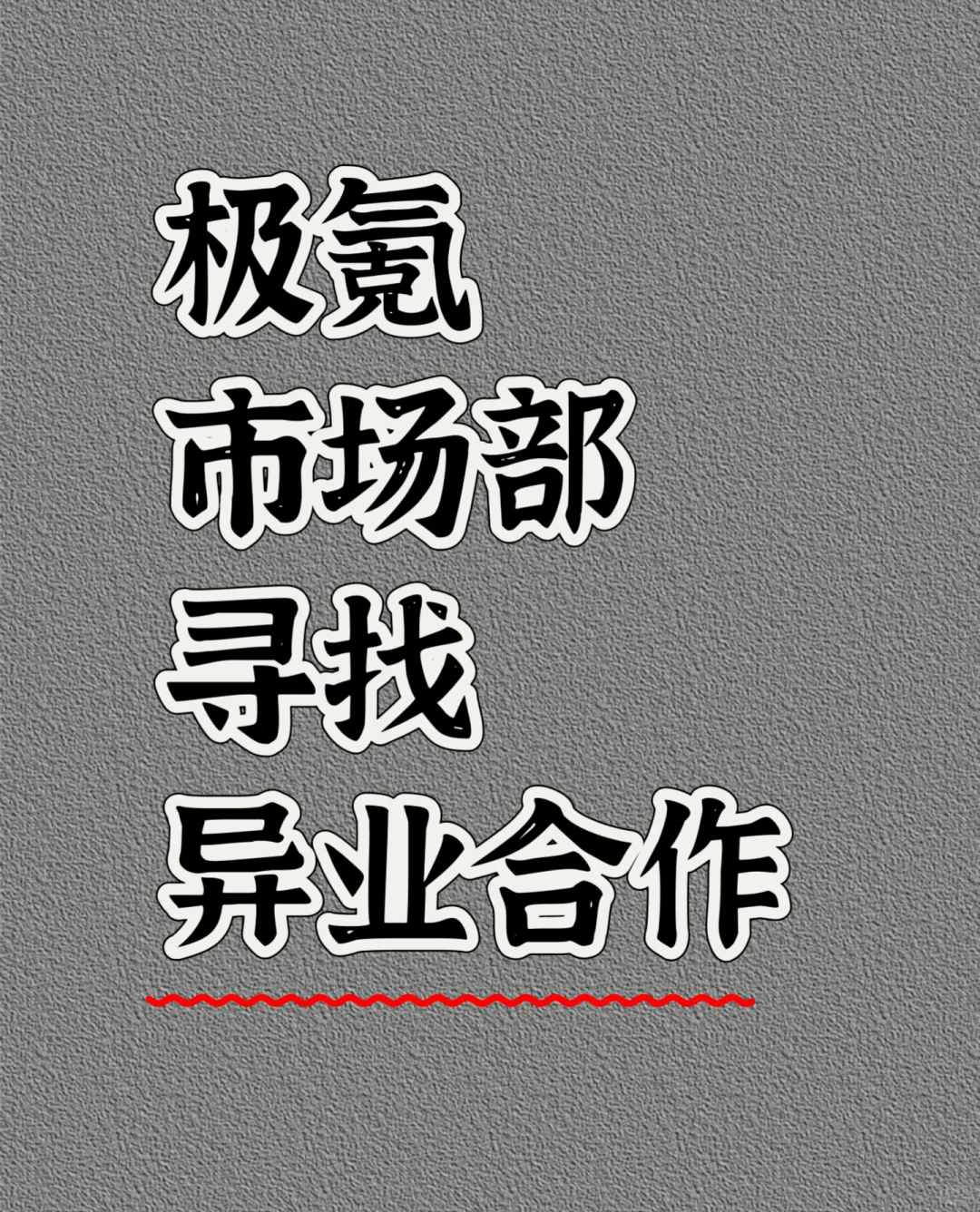 极氪寻找异业合作