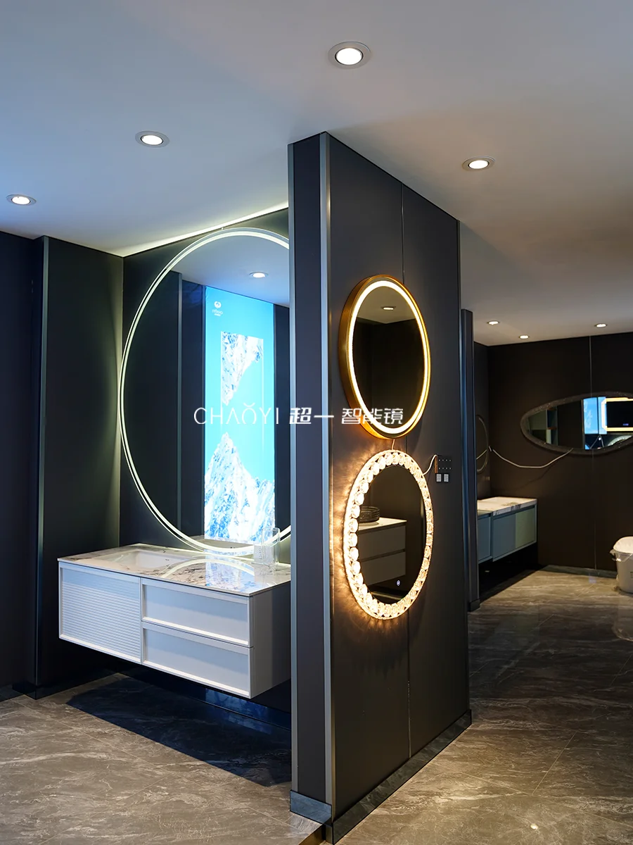 智能镜工厂实拍-一件也是批发件
