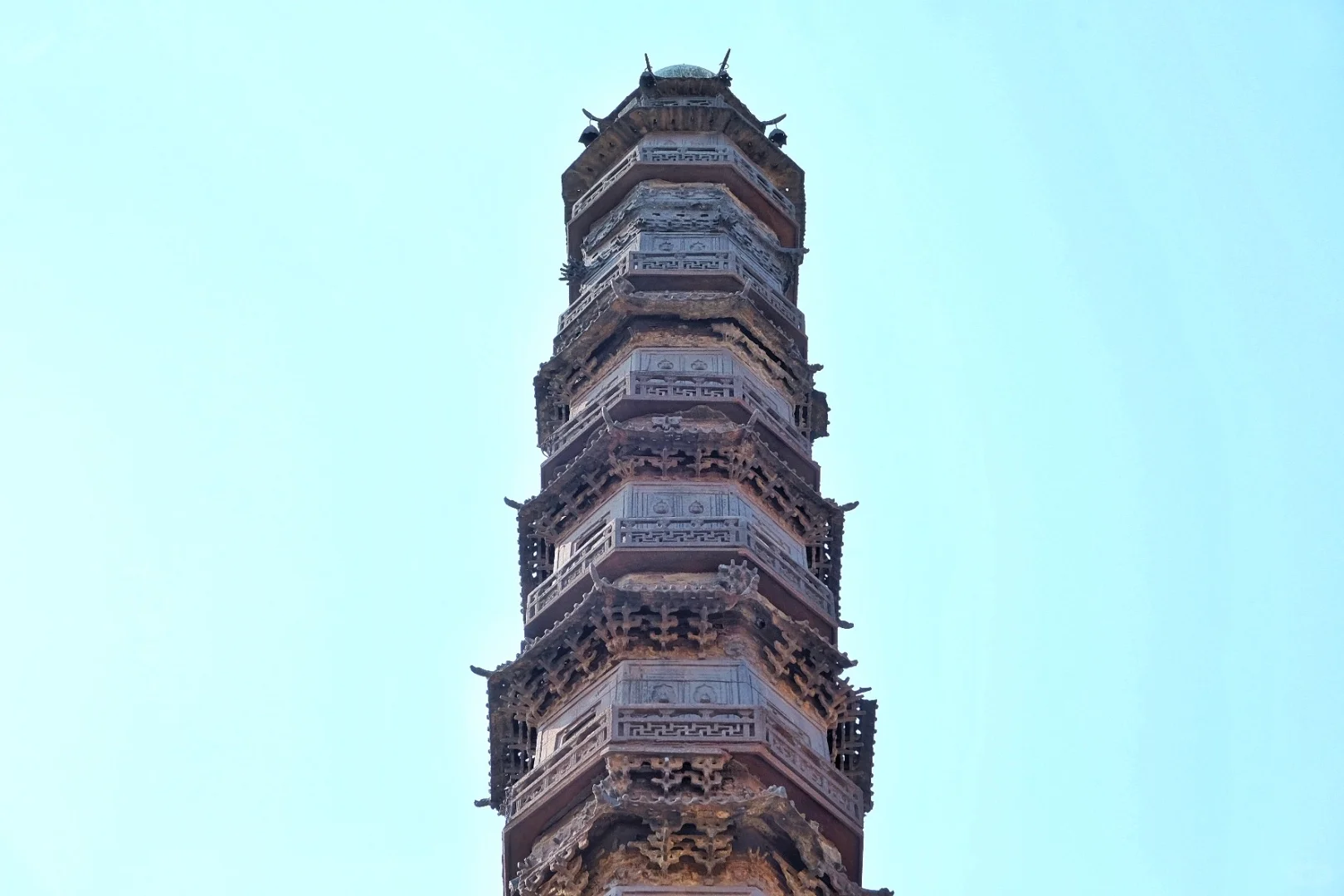 济宁北宋崇觉寺铁塔