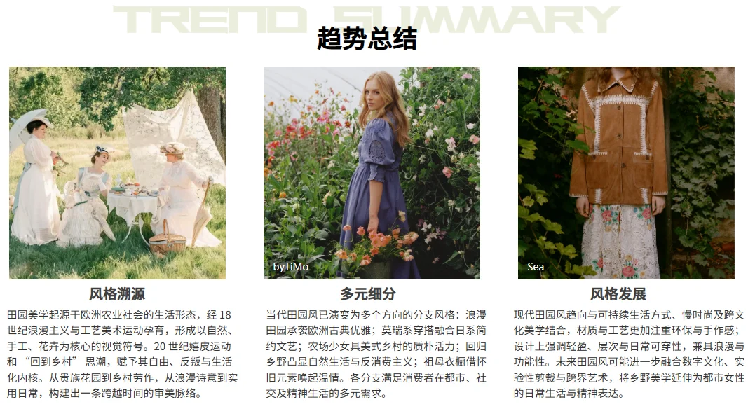 2027SS女装风格——《田园美学》秀场分析