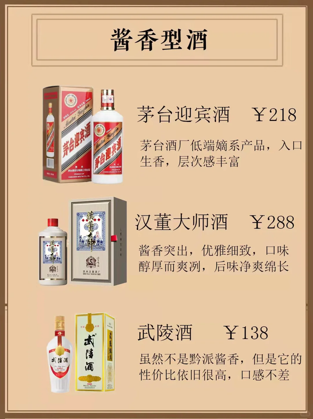 不懂白酒怎么办?这份闭眼入的白酒清单赶紧