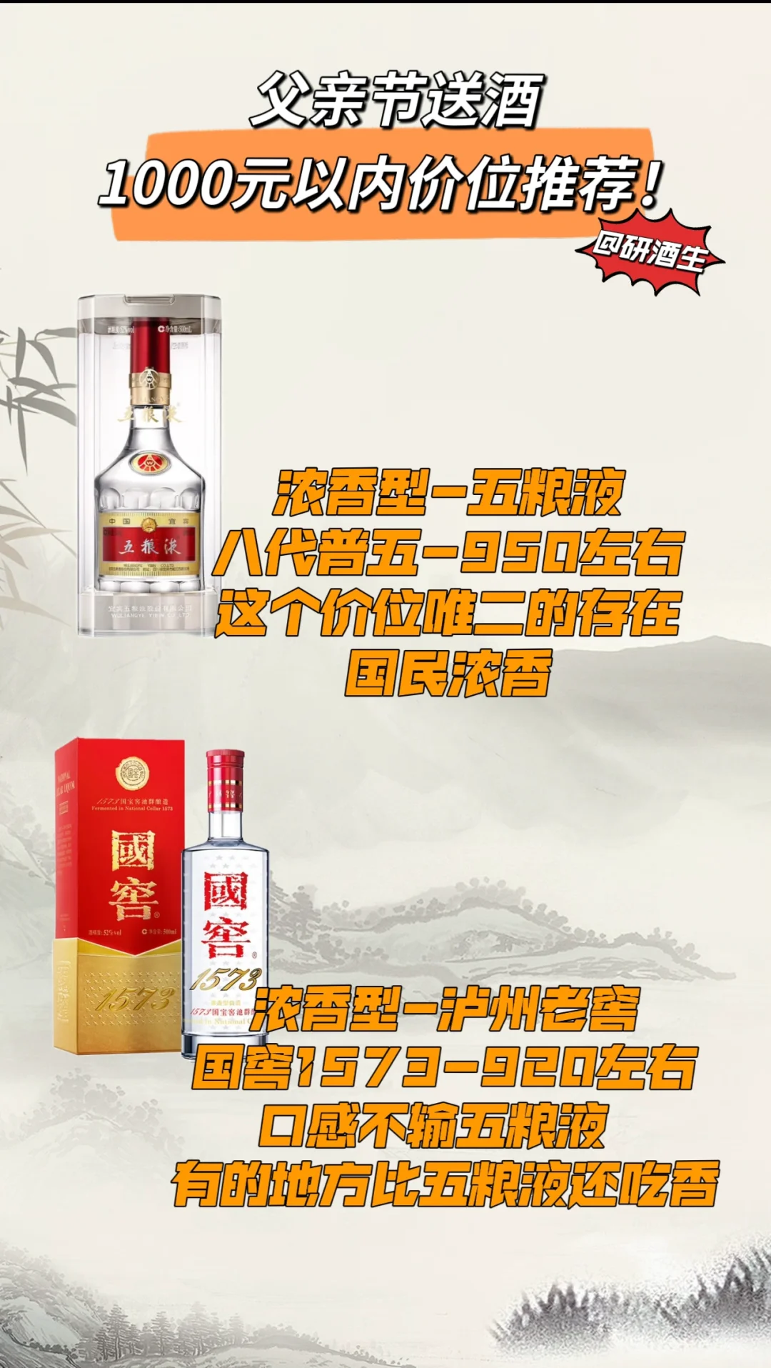 父亲节选酒很头痛？让我来帮你！不踩坑！