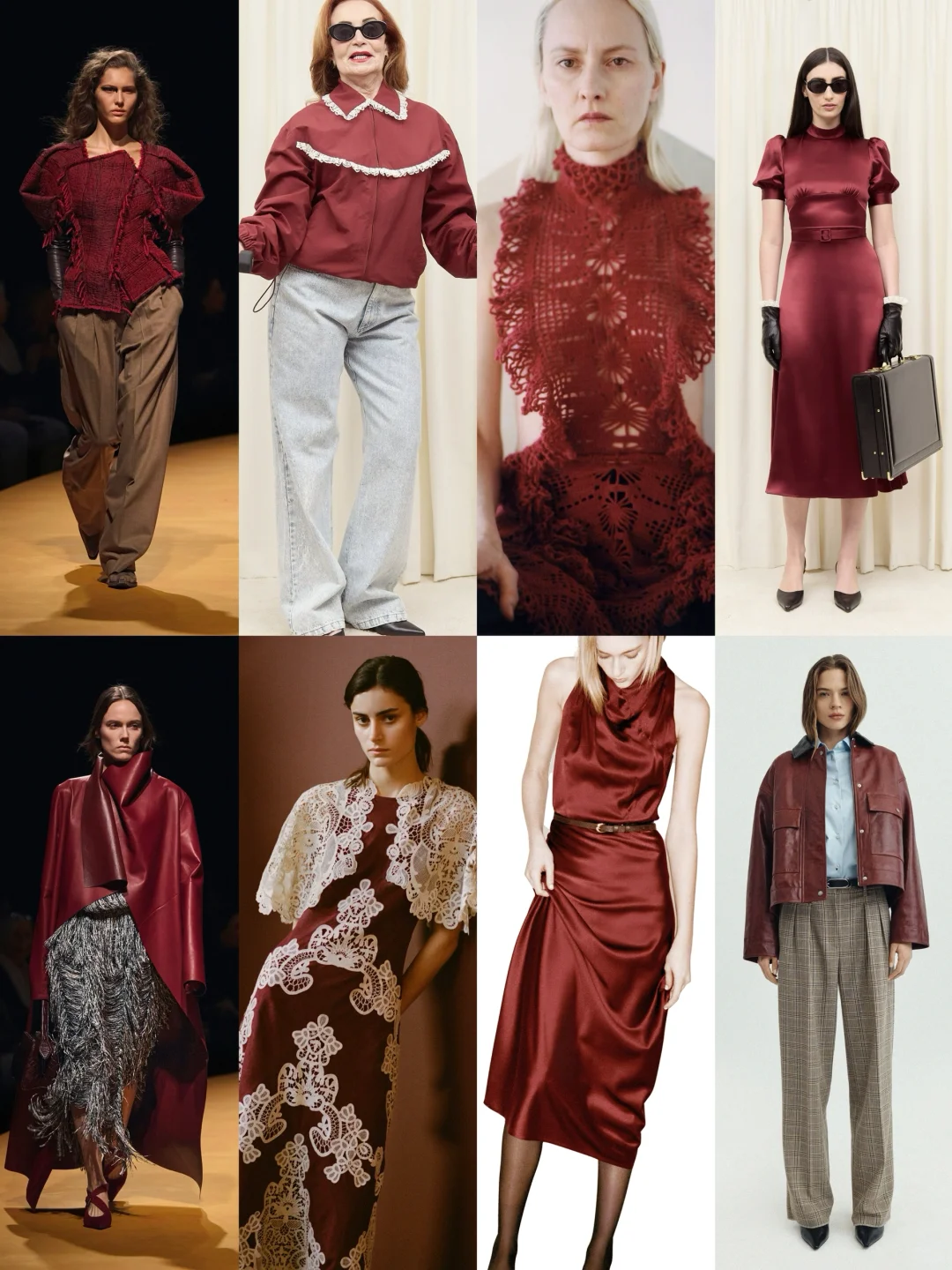 色彩趋势|2025/26秋冬纽约时装周分析