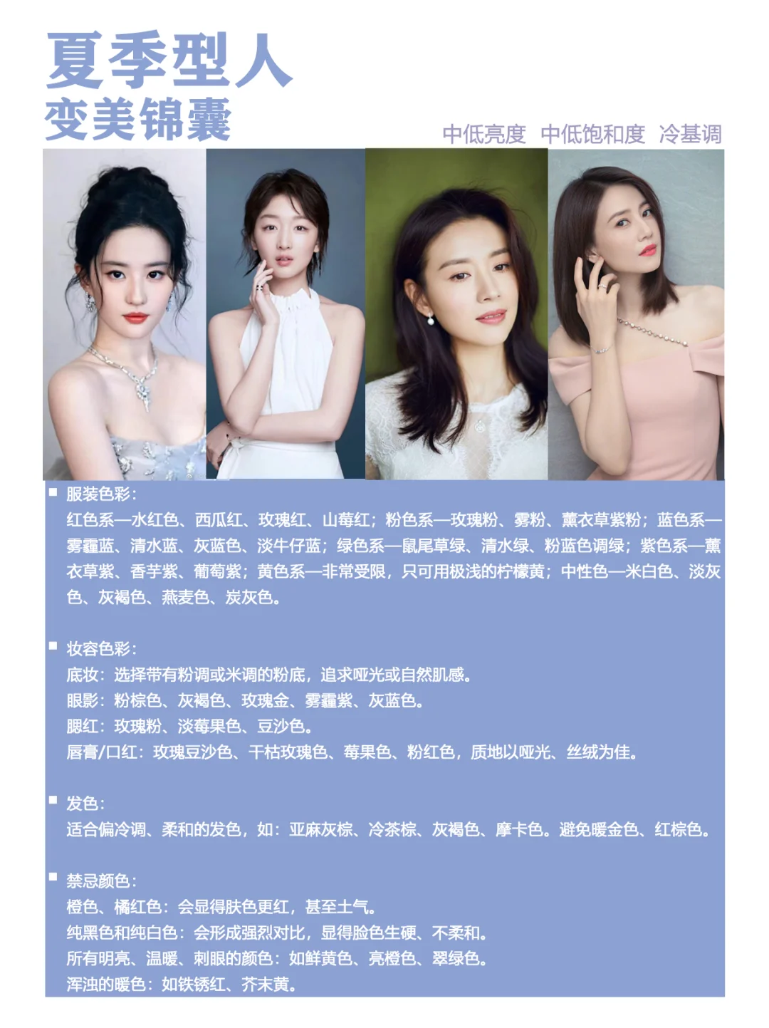 按照你的本命季型,颜值开挂!