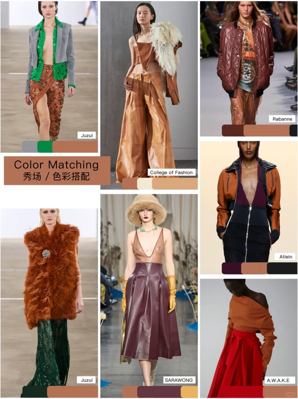 色彩趋势|女装2025/26潮流关键色彩趋势