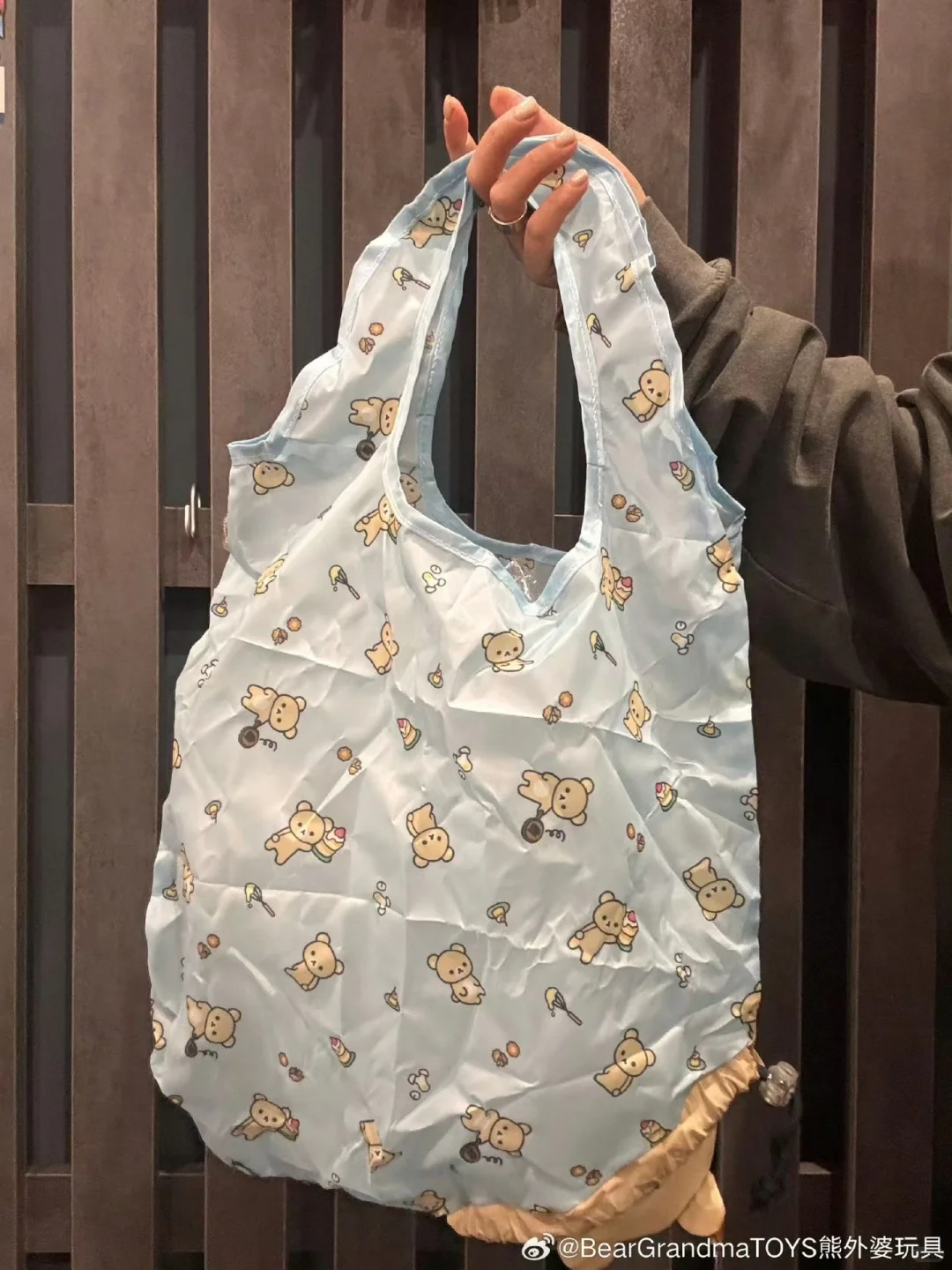 广受欢迎的Ecoron环保袋与Rilakkuma合作！