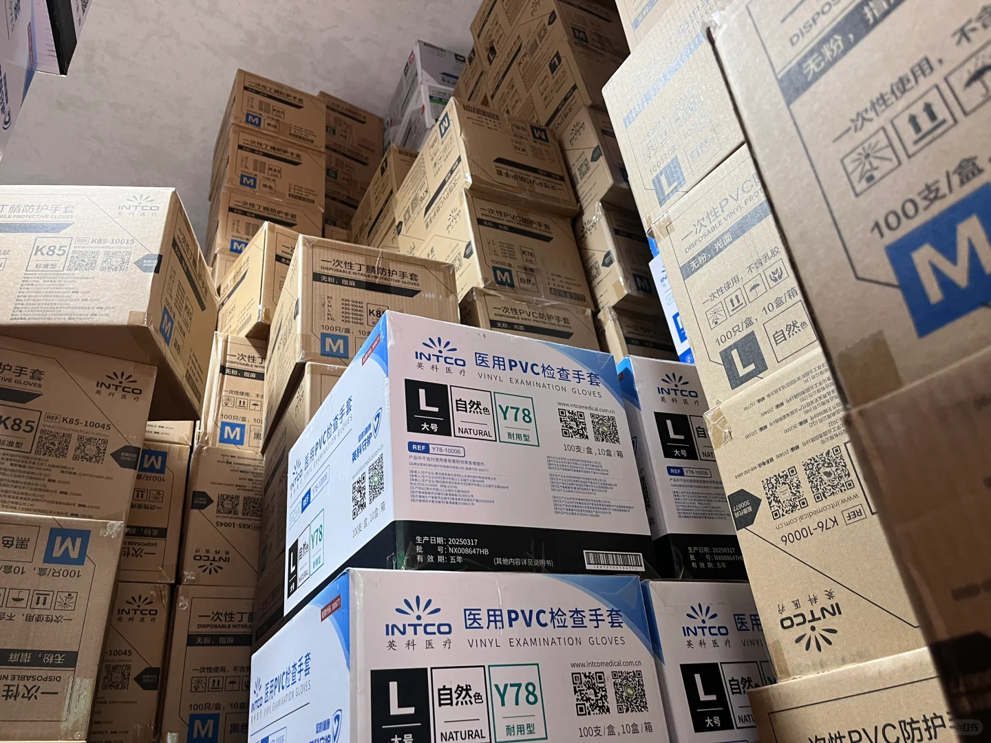 英科手套，PVC ，丁腈手套，食品厂，化工厂，