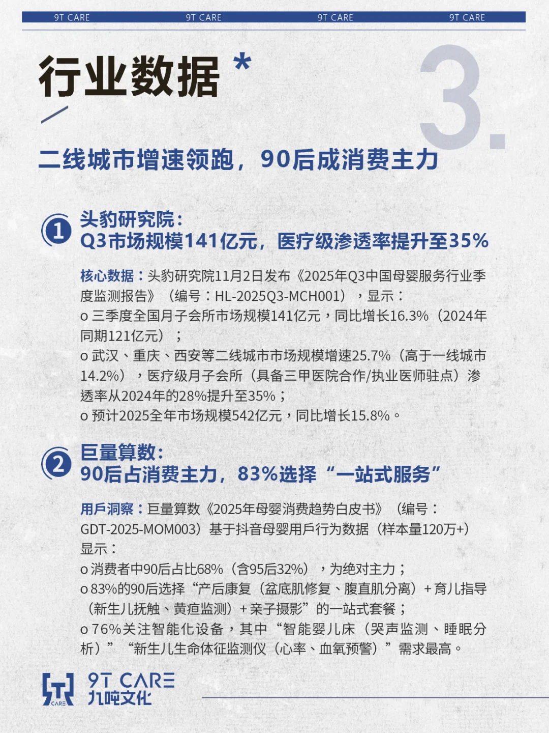 母婴服务行业周报【2025.10.27-11.02】