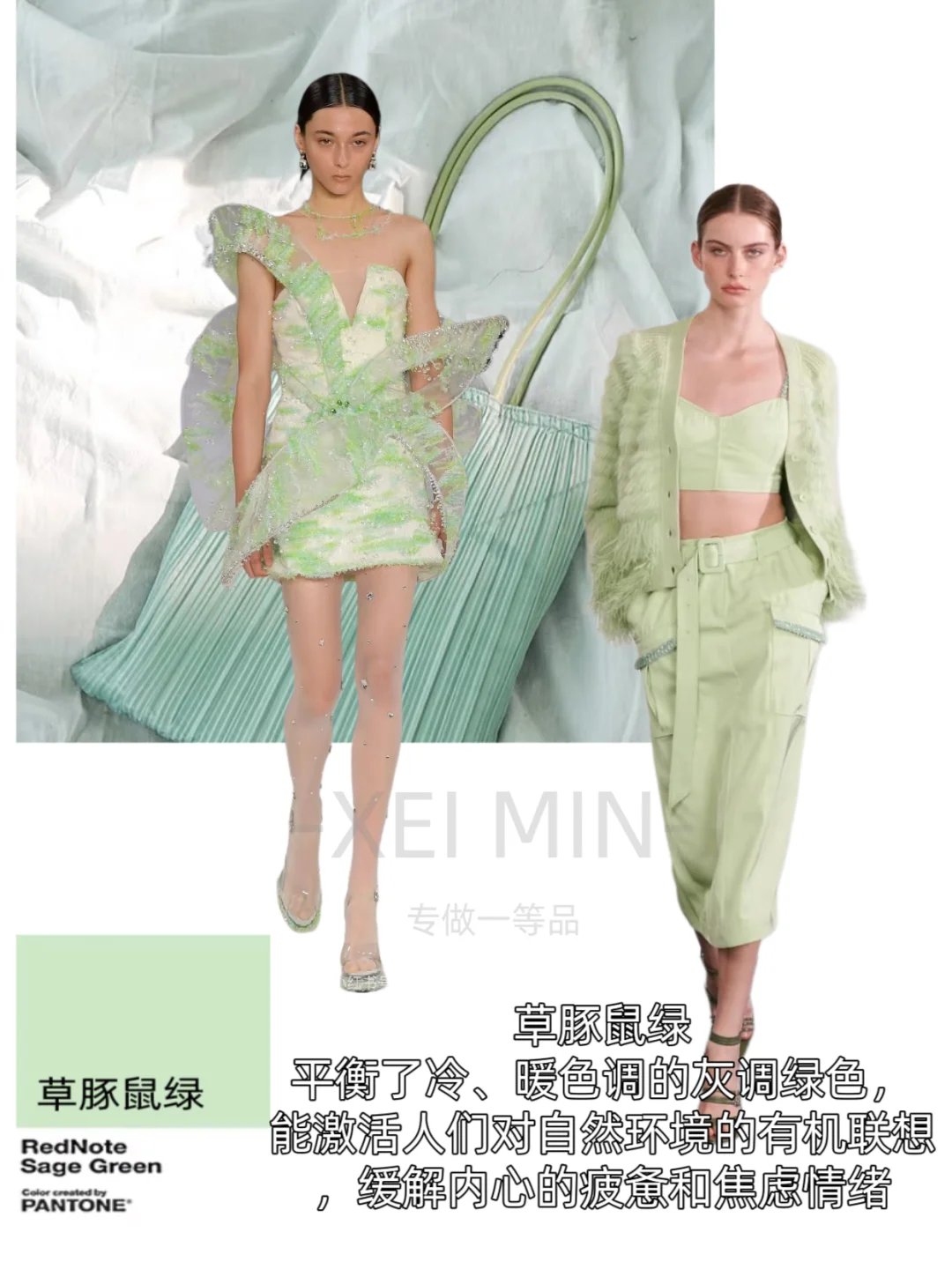 潘通2025春夏穿搭色彩趋势/及面料分享?