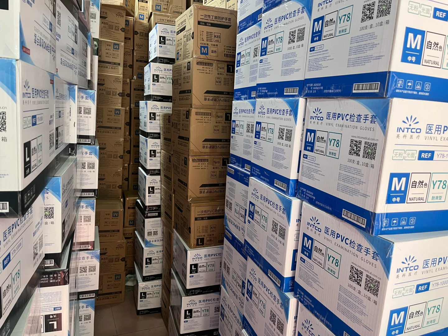 英科手套，PVC ，丁腈手套，食品厂，化工厂，