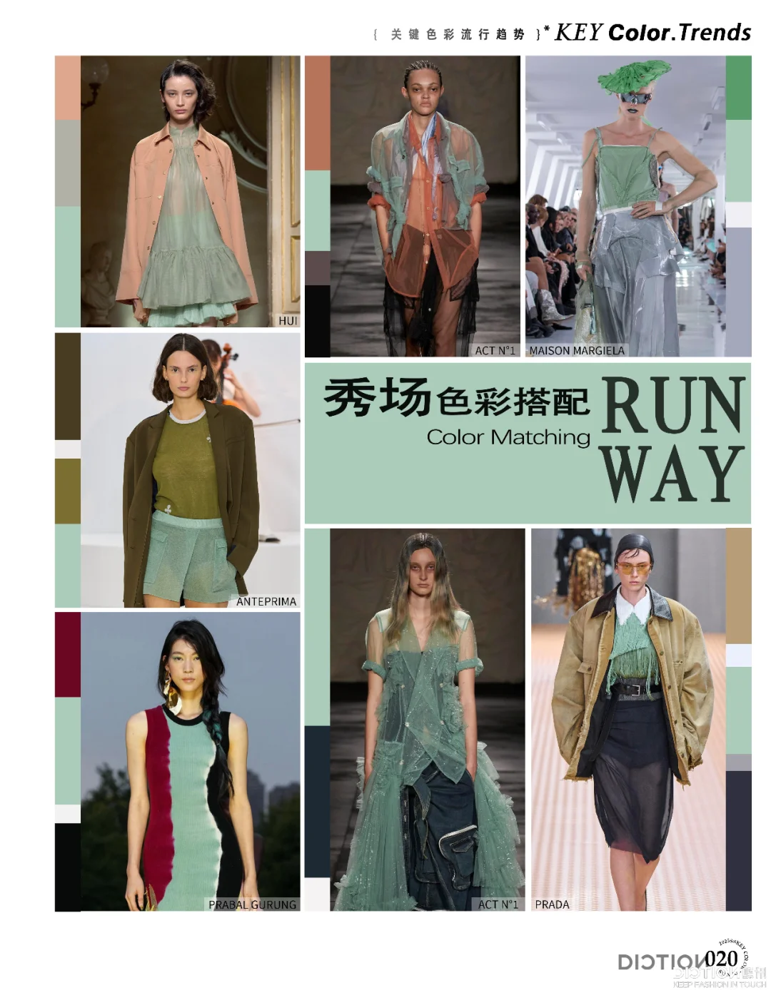 2025春夏关键流行色彩趋势