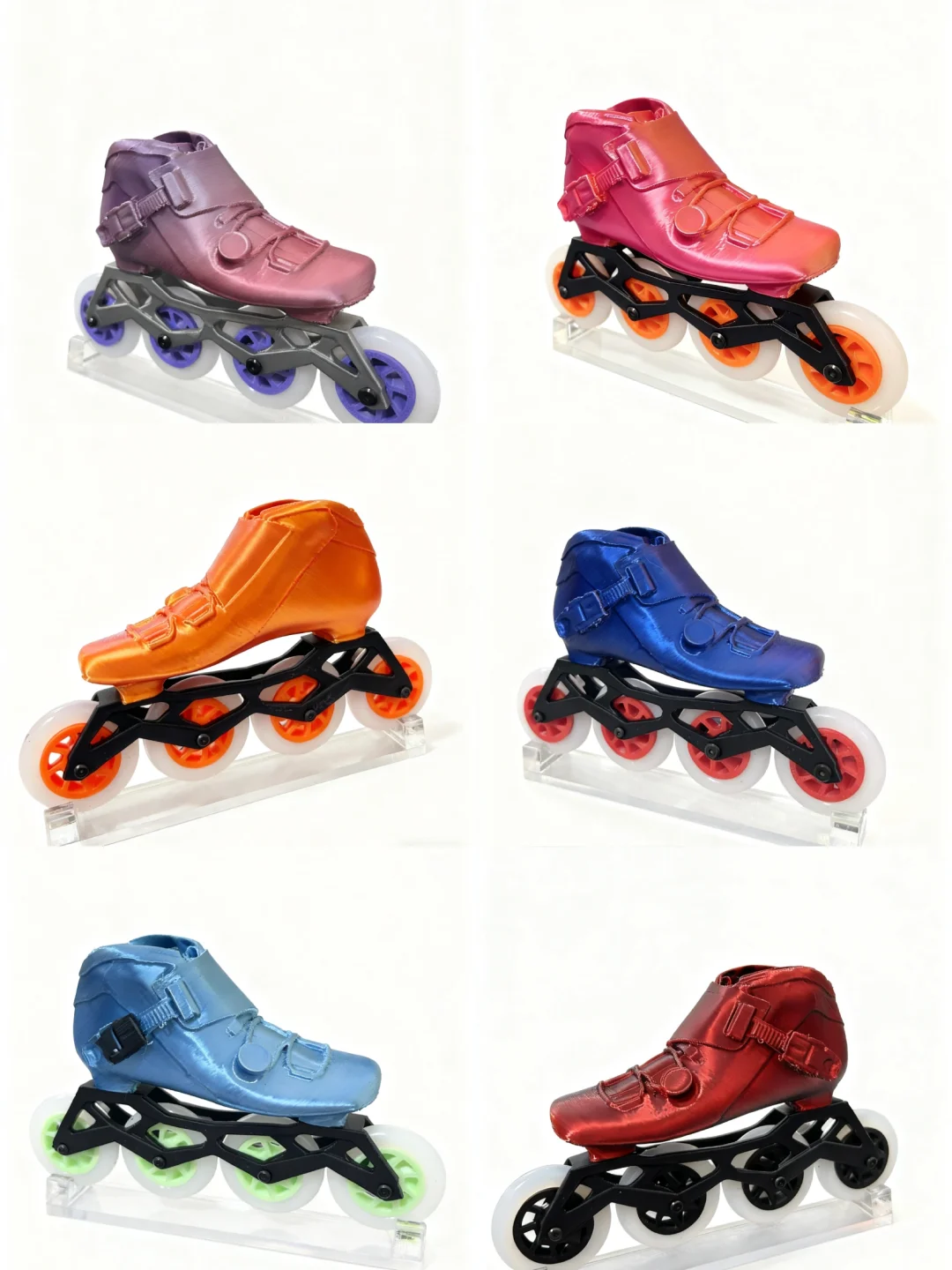 3D打印速滑鞋手办