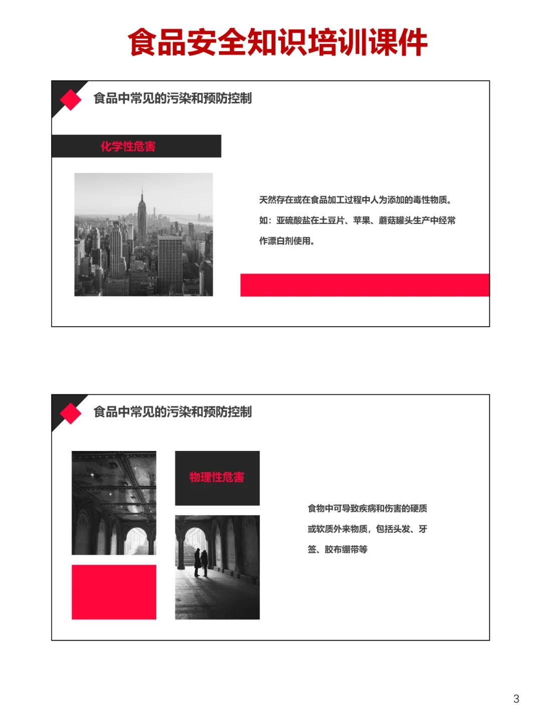 餐饮服务企业食品安全知识培训课件