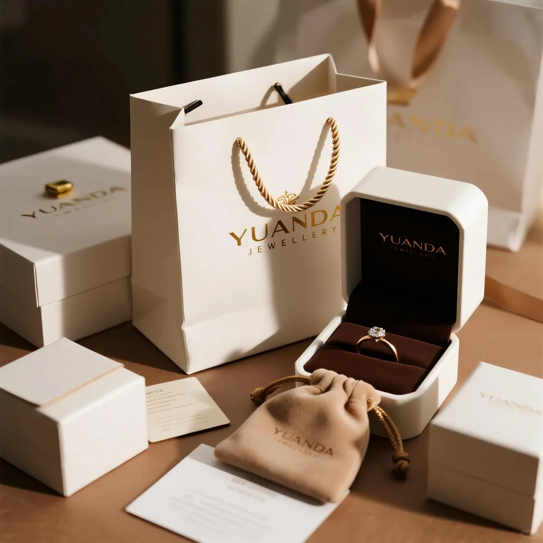 ✨外贸采购商看过来！珠宝品牌专属纸袋，定