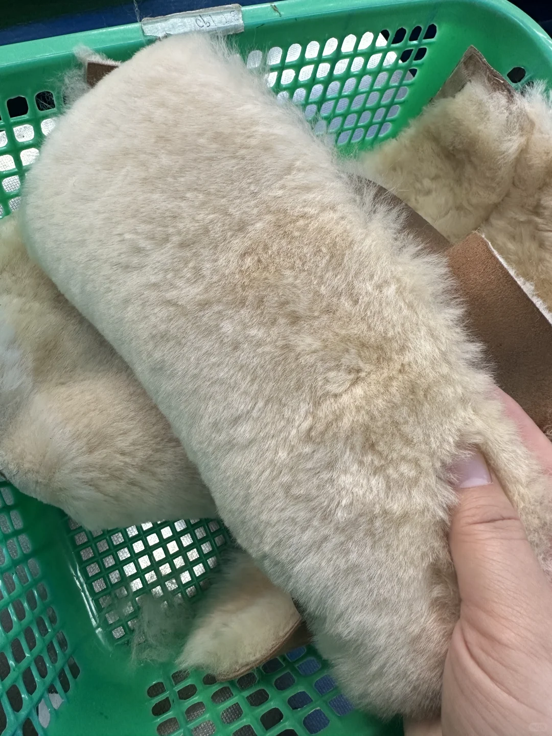 今天拜访了UGG母公司Deckers原料供应商