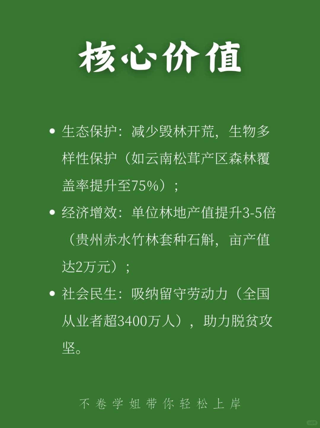 ? 一句话秒懂林下经济 | 三农每日名词