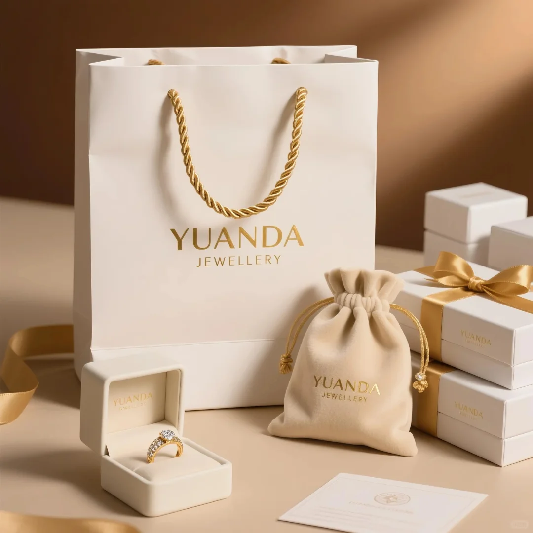 ✨外贸采购商看过来！珠宝品牌专属纸袋，定