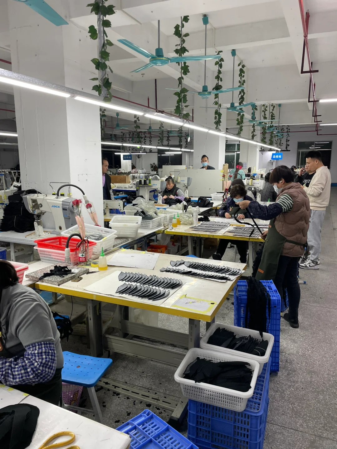 新增三条针车线