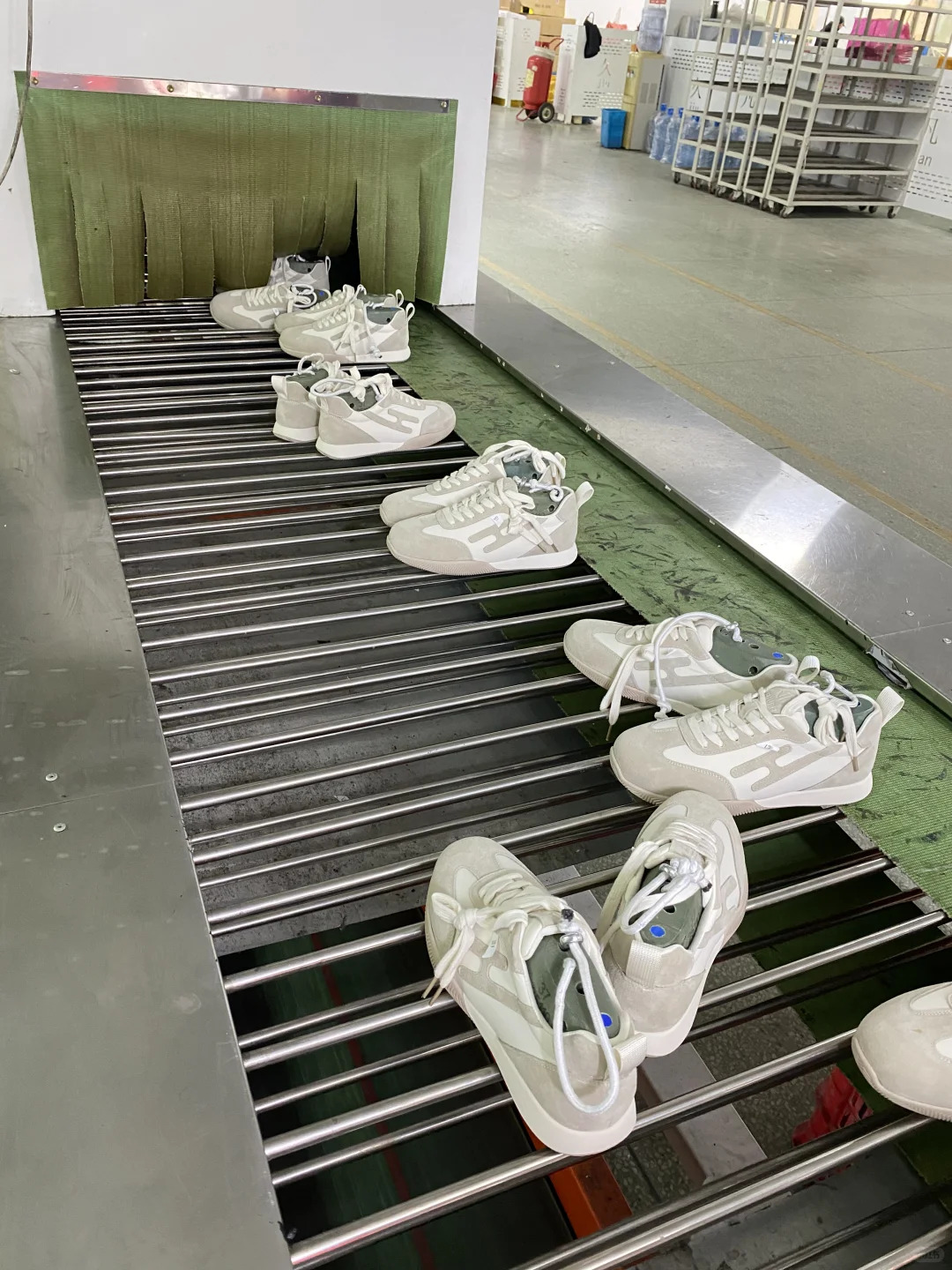 是谁的鞋上产线了？?