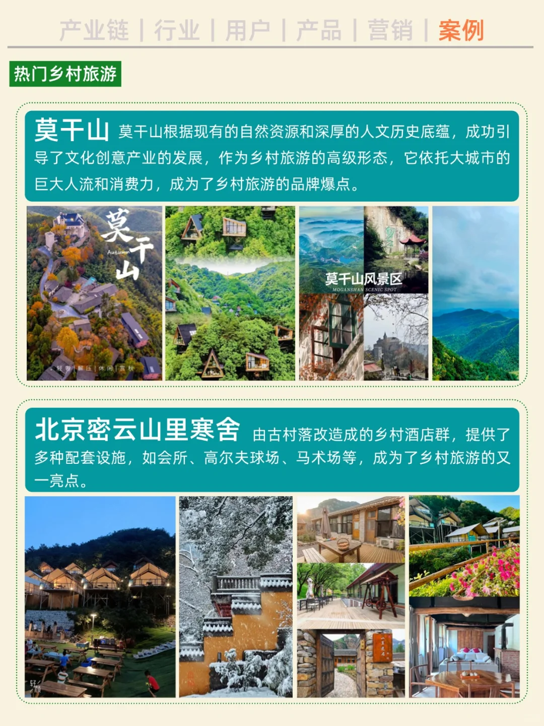 一天吃透一条产业链。No3 乡村旅游