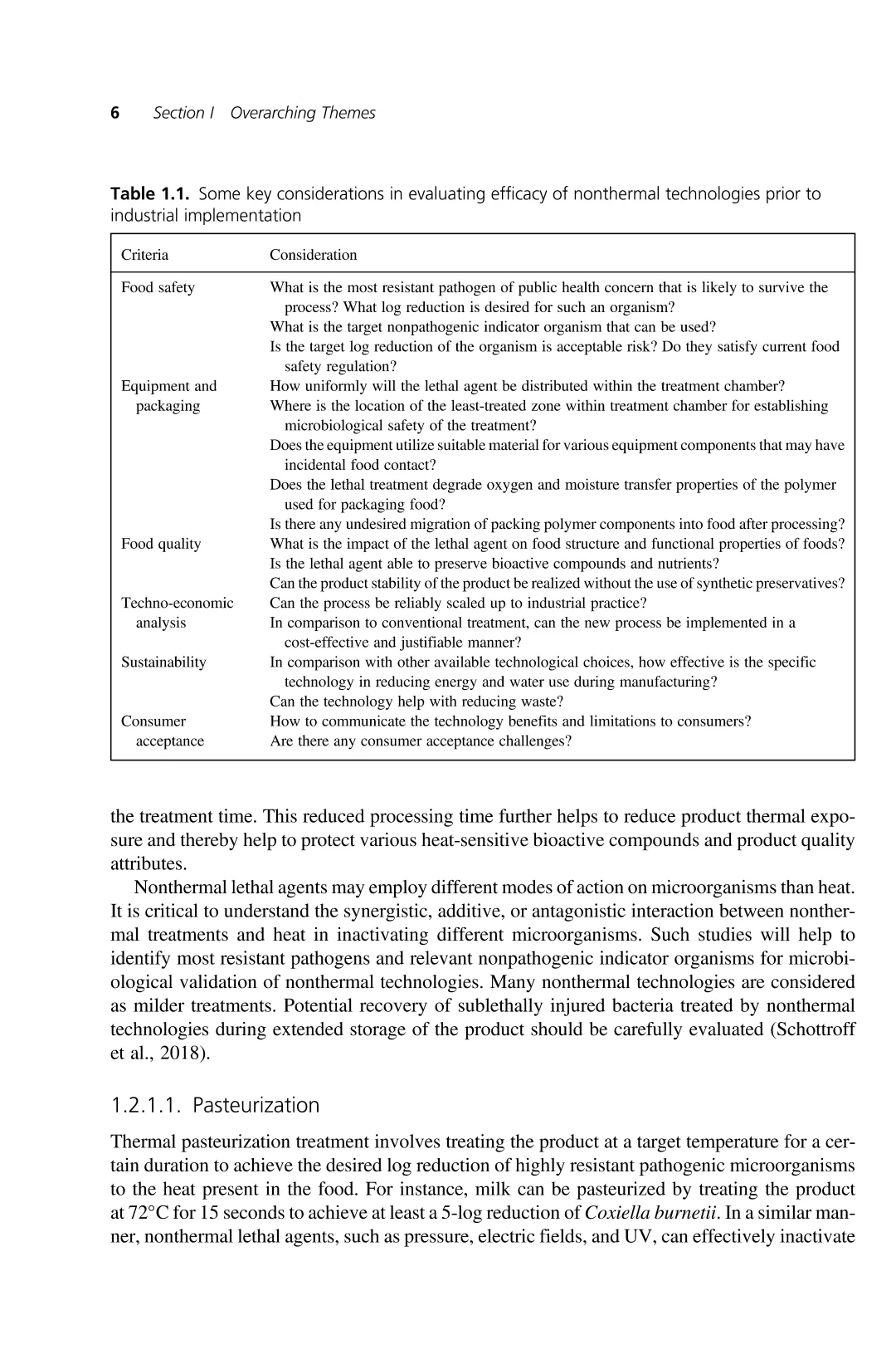 食品非热加工技术：第1卷