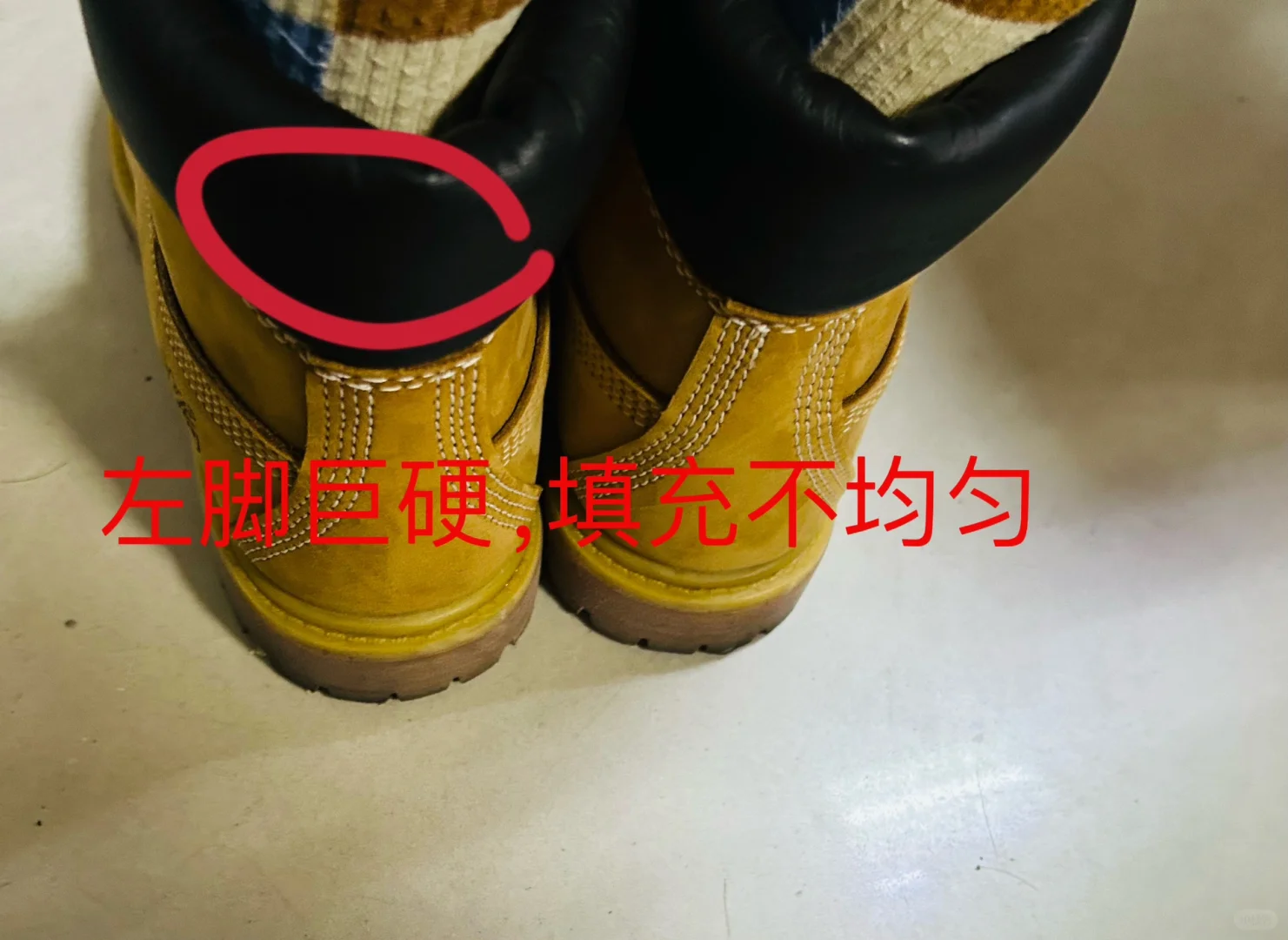 timberland实体店购买体验～品控感人