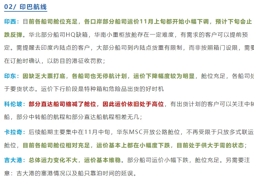 涨涨涨！运价持续上涨，最新一周航运趋势