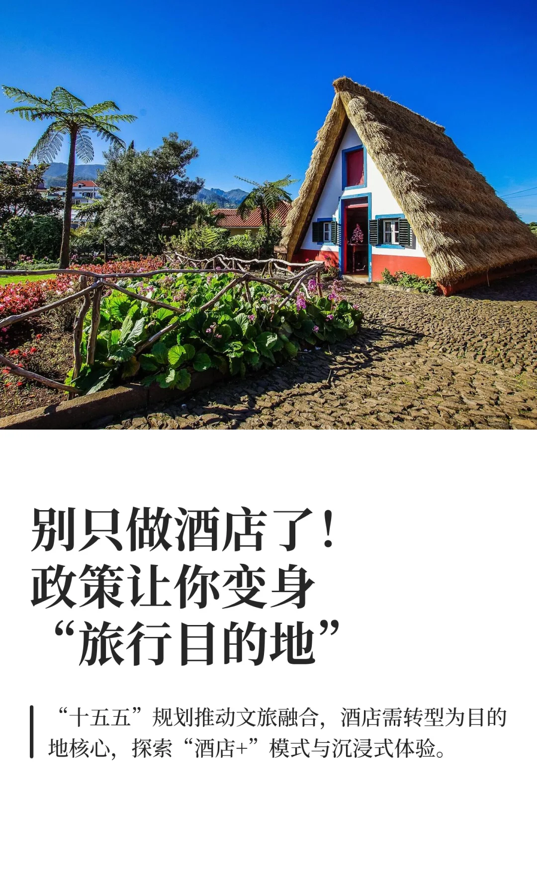 别只做酒店了！政策让你变身“旅行目的地