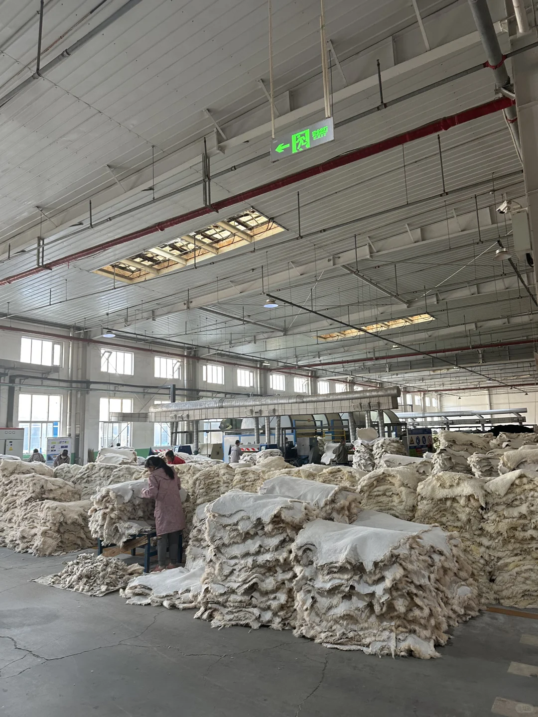 今天拜访了UGG母公司Deckers原料供应商