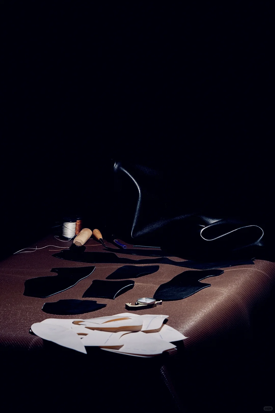 用温度做一双奢鞋