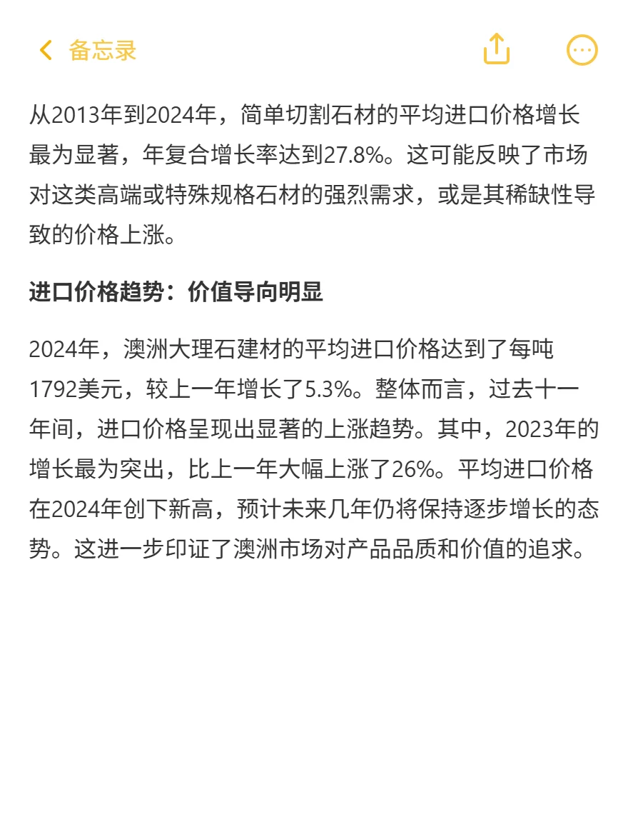 澳洲大理石爆涨1.23亿！中国精加工掘金