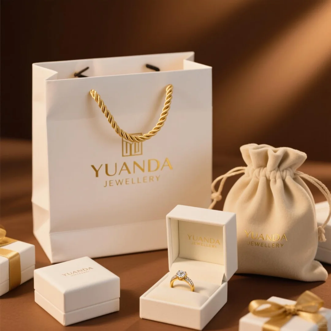 ✨外贸采购商看过来！珠宝品牌专属纸袋，定