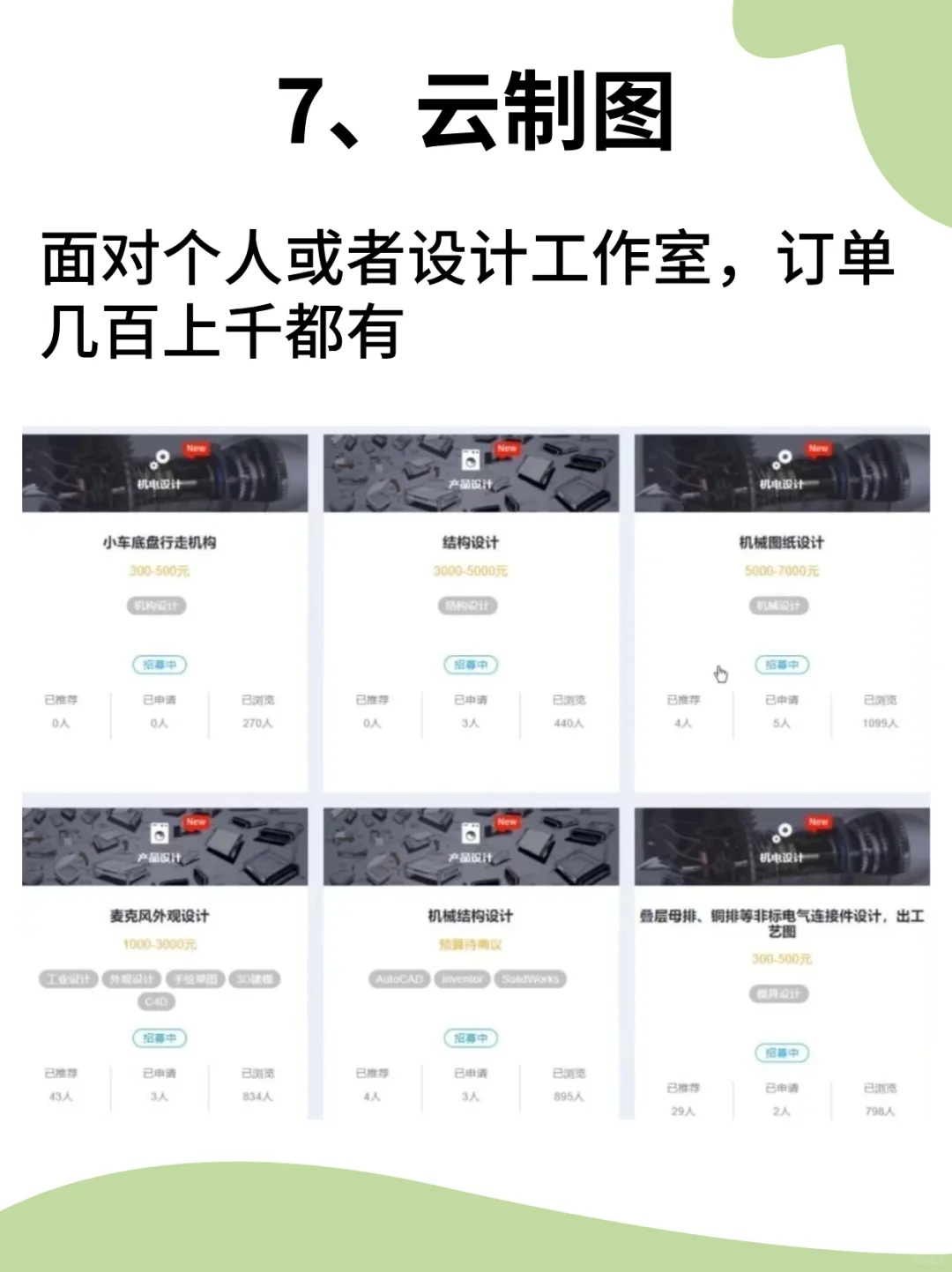 原来机械设计不上班也饿不死....
