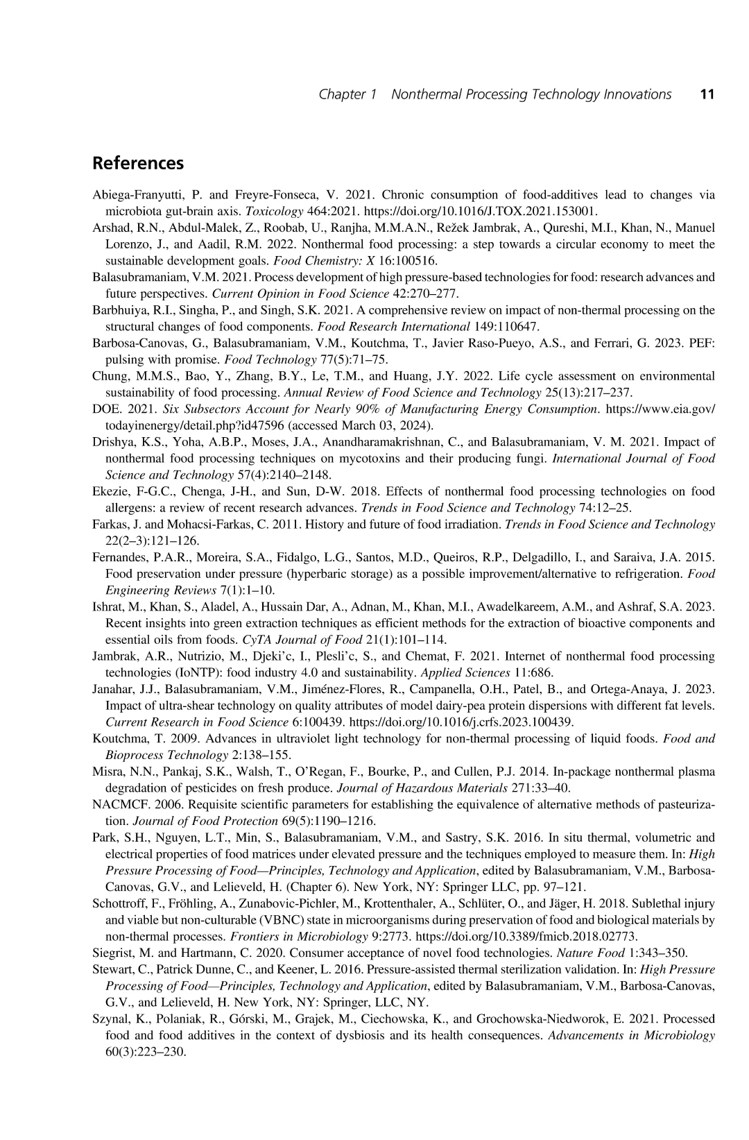 食品非热加工技术：第1卷