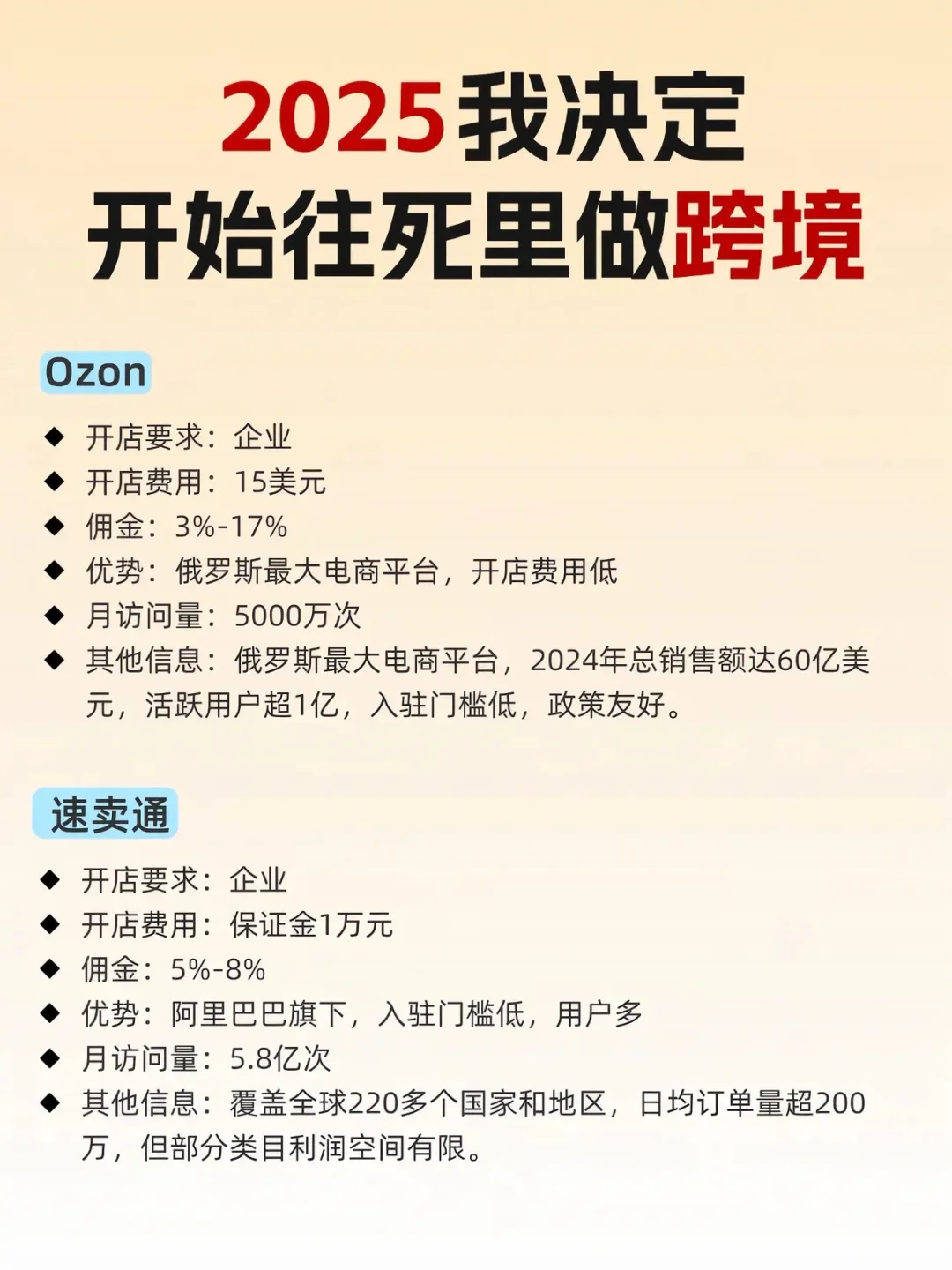 2025年我决定开始往死里做跨境！