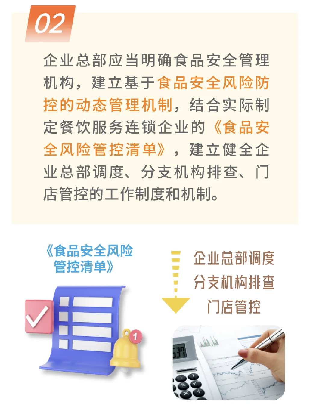 餐饮服务连锁企业落实食品安全主体责任监督