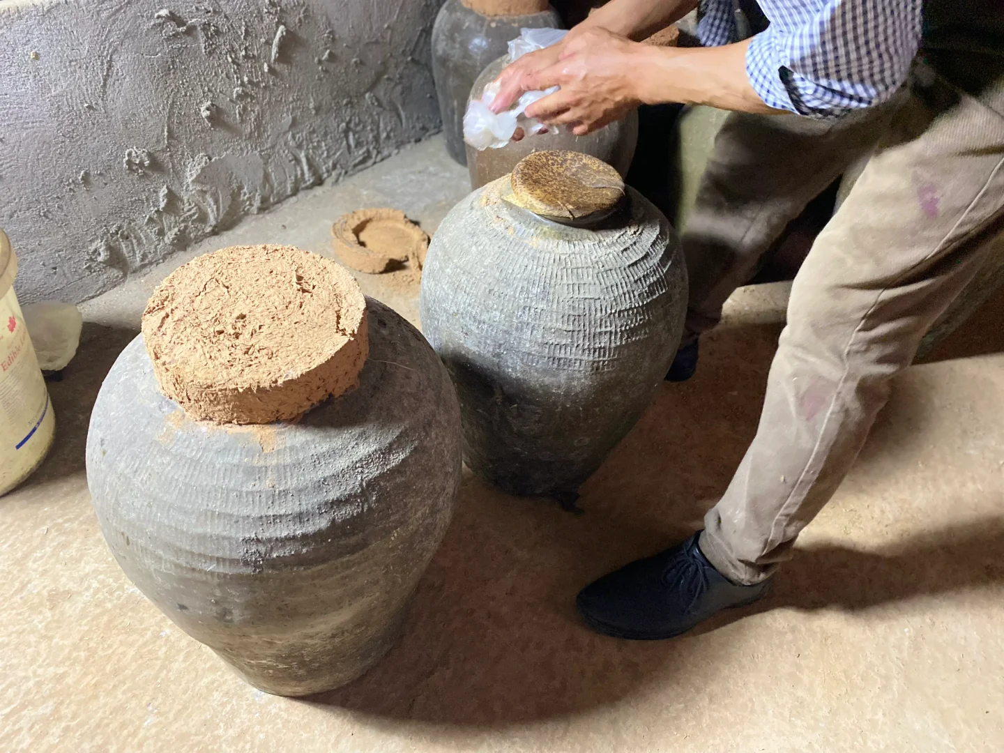 爸爸酿的粮食酒 口感很赞