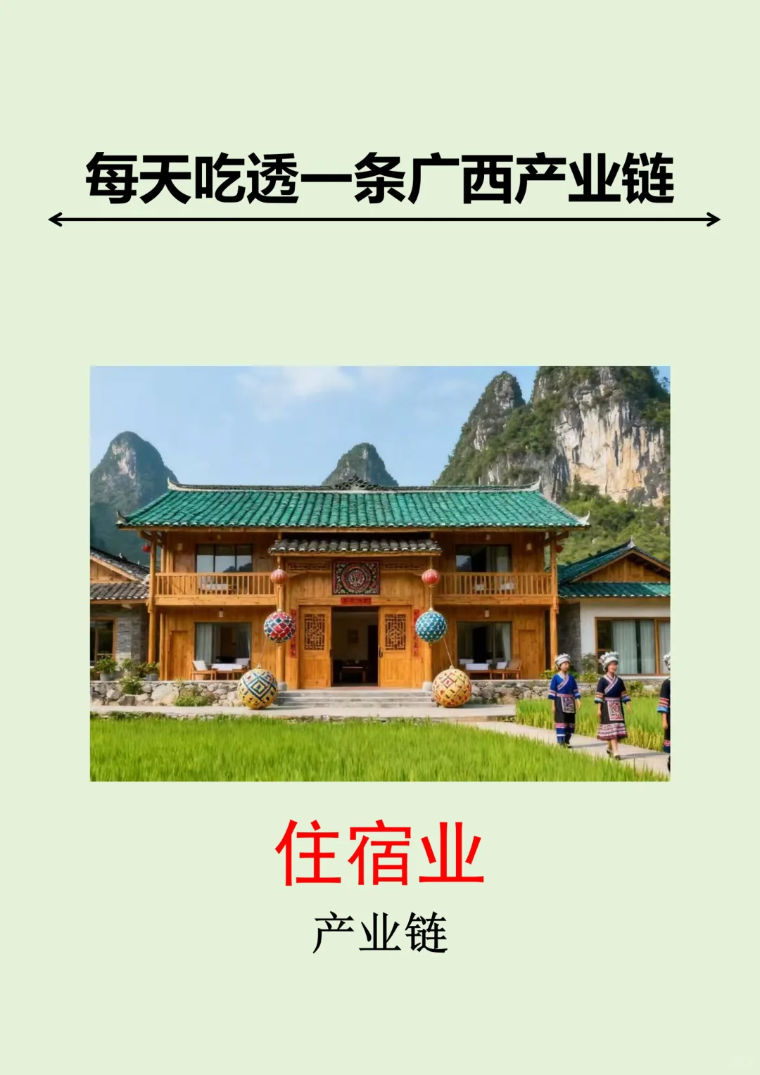 每天吃透一条广西产业链丨住宿业?
