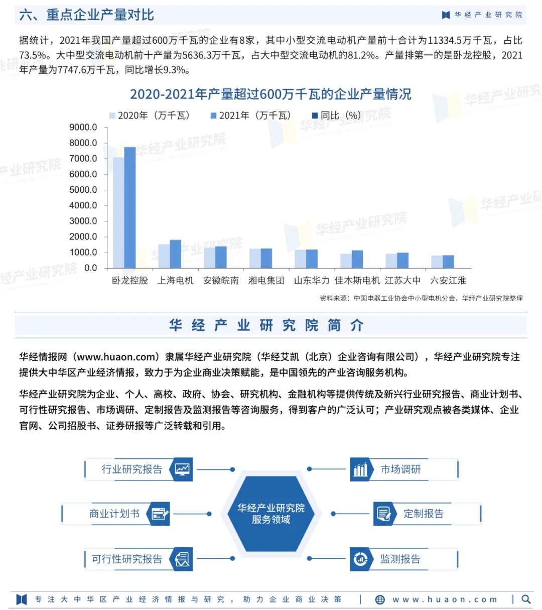 2023年中国中小型电机行业市场全景评估报告