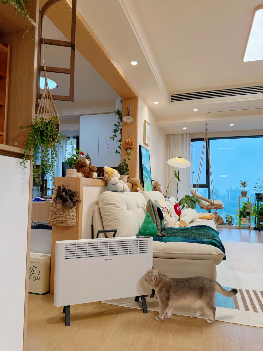 原木风家里的温暖魔法,治愈南方的冷?