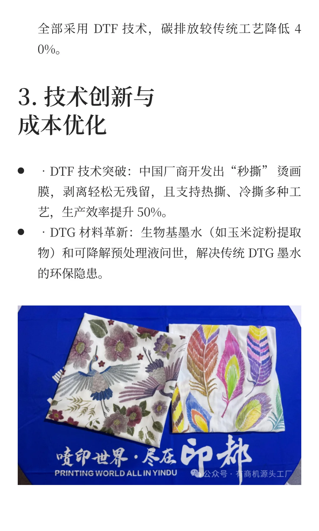 DTF与DTG在欧美市场的发展与趋势