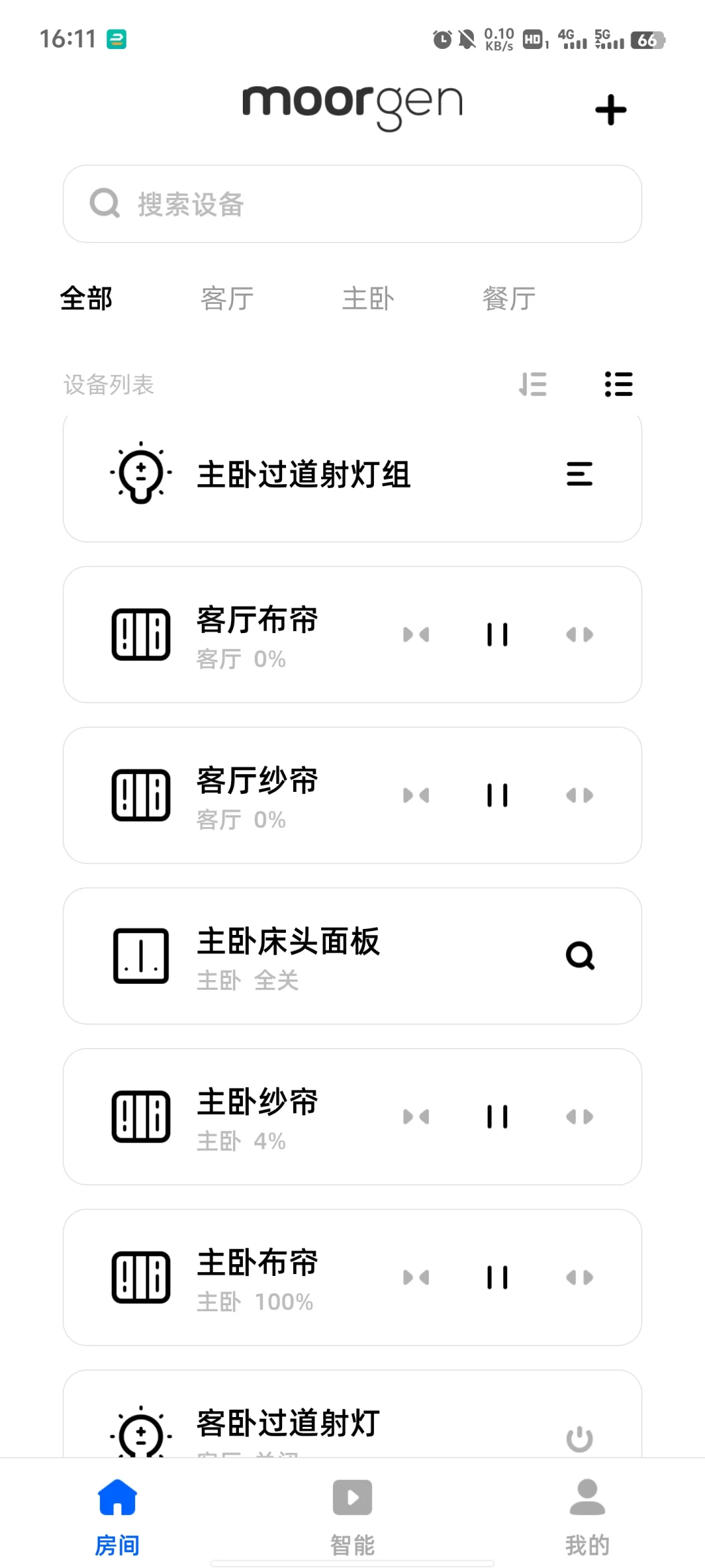 我的摩根全屋智能落成!
